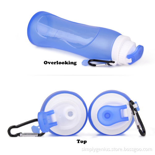 medical silicone leak proof pocket sized drinks small joyshaker bpa free water bottle